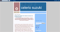 Desktop Screenshot of celeriosuzuki.blogspot.com