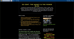 Desktop Screenshot of 50centthemoneyandthepower.blogspot.com