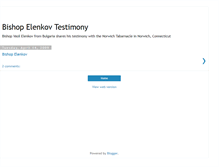 Tablet Screenshot of bishopelenkovtestimony.blogspot.com