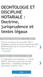 Mobile Screenshot of deontologie.blogspot.com