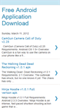 Mobile Screenshot of freeandroidapplicationdownloads.blogspot.com