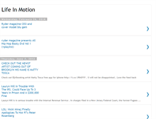 Tablet Screenshot of motionandlife.blogspot.com