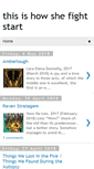 Mobile Screenshot of fightstart.blogspot.com