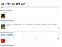 Tablet Screenshot of fightstart.blogspot.com