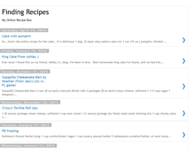 Tablet Screenshot of jessicacollectsrecipes.blogspot.com