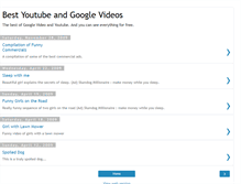 Tablet Screenshot of best-google-videos.blogspot.com
