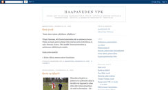 Desktop Screenshot of haapaveden-vpk.blogspot.com