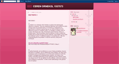 Desktop Screenshot of cerenornekol.blogspot.com