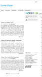 Mobile Screenshot of cornerpaper.blogspot.com