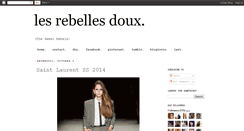 Desktop Screenshot of lerebellesdoux.blogspot.com