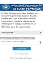 Mobile Screenshot of laclaccontinua.blogspot.com
