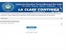 Tablet Screenshot of laclaccontinua.blogspot.com