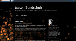 Desktop Screenshot of masonbundschuh.blogspot.com