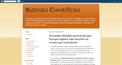 Desktop Screenshot of noticiascientificas-cmc.blogspot.com