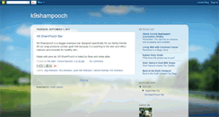 Desktop Screenshot of k9shampooch.blogspot.com