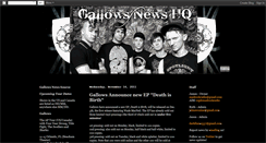 Desktop Screenshot of gallowsnewshq.blogspot.com