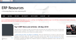 Desktop Screenshot of erp-consultancy.blogspot.com