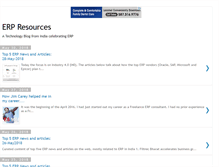 Tablet Screenshot of erp-consultancy.blogspot.com