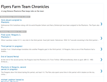 Tablet Screenshot of farmteamchronicles.blogspot.com