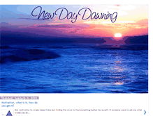 Tablet Screenshot of newdaydawning123.blogspot.com