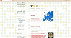 Desktop Screenshot of cumplefelizeuropafeliz.blogspot.com