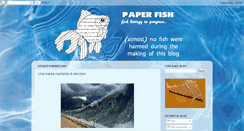Desktop Screenshot of paperfishbiology.blogspot.com
