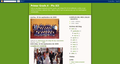 Desktop Screenshot of egresados2008pioxii.blogspot.com