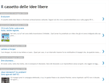 Tablet Screenshot of cassettoideelibere.blogspot.com