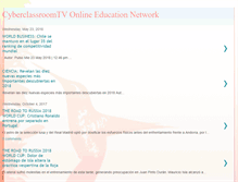 Tablet Screenshot of cyberclassroomtv.blogspot.com