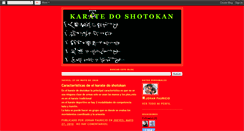 Desktop Screenshot of deporte-karate.blogspot.com