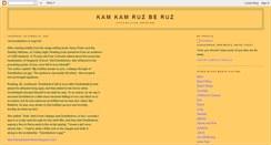 Desktop Screenshot of kamkamruzberuz.blogspot.com