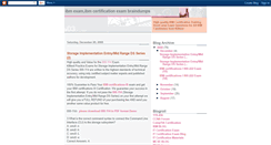 Desktop Screenshot of ibm-cert.blogspot.com