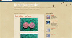 Desktop Screenshot of fauzi-barangterpakai.blogspot.com