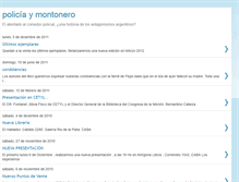 Tablet Screenshot of policiaymontonero.blogspot.com