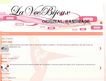 Tablet Screenshot of laveebijoux.blogspot.com