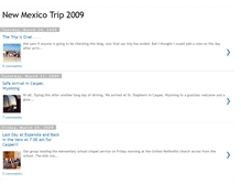 Tablet Screenshot of newmexicotrip2009.blogspot.com