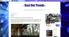 Desktop Screenshot of best-hot-trends.blogspot.com