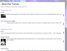 Tablet Screenshot of best-hot-trends.blogspot.com