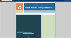 Desktop Screenshot of indianmasalavintage.blogspot.com