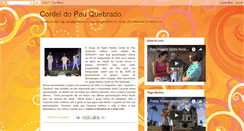 Desktop Screenshot of cordelpauquebrado.blogspot.com