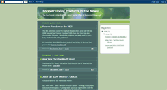 Desktop Screenshot of buyforeverliving.blogspot.com