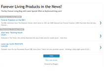 Tablet Screenshot of buyforeverliving.blogspot.com
