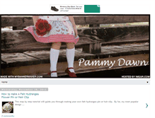 Tablet Screenshot of pammydawn.blogspot.com