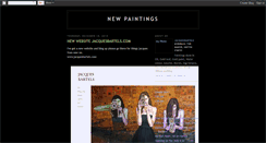 Desktop Screenshot of jacquesnewpaintings.blogspot.com