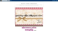 Desktop Screenshot of gedung-maxi.blogspot.com