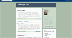 Desktop Screenshot of pkchallenge2012.blogspot.com