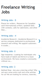 Mobile Screenshot of freewritingjobs.blogspot.com