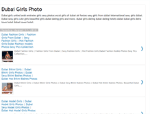 Tablet Screenshot of dubai-girls-photo.blogspot.com