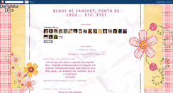 Desktop Screenshot of blogsdecrochetepontodecruz.blogspot.com