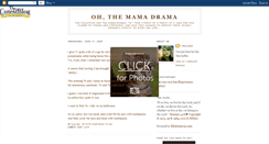 Desktop Screenshot of ohthemamadrama.blogspot.com